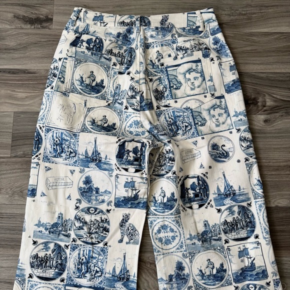 NWT Yllw The Label Miller Jeans in Delft Size Large - Picture 8 of 8